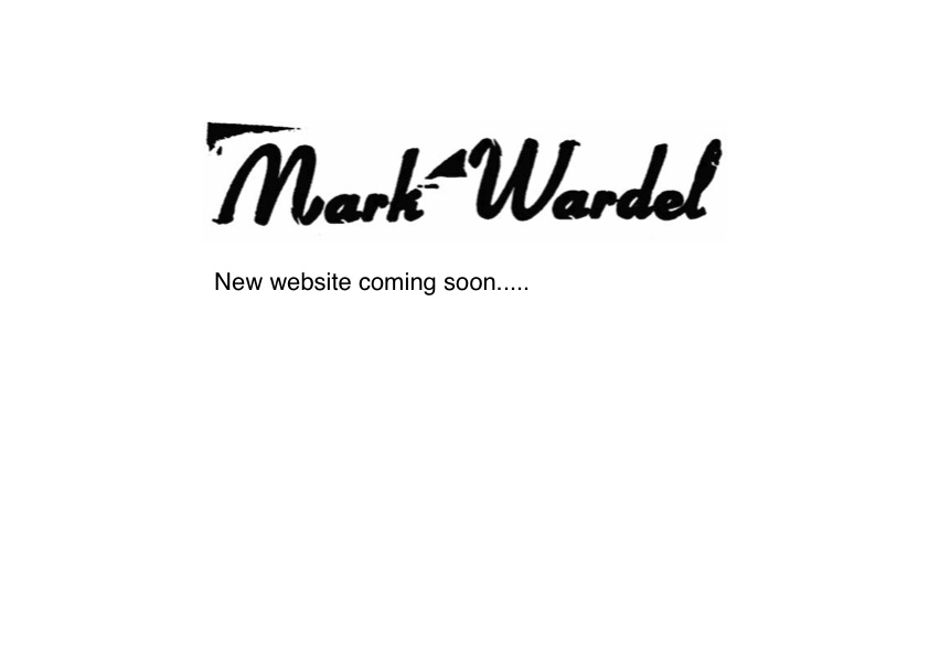 Mark Wardel - New website coming soon