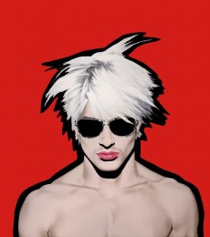 `Hang him on your Warhol` (Red)